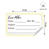 School Book Label - School Kit