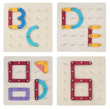 Montessori Nail Board Jigsaw Puzzle