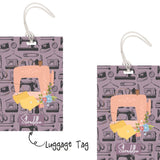 Luggage Tag - Sewing Icon