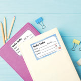 School Book Label - Sheep Llama