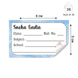 School Book Label - Sheep Llama