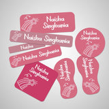 Shooting Star Name Labels