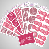 Shooting Star Name Labels