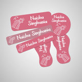 Shooting Star Name Labels