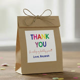 Thank you Labels - Simple