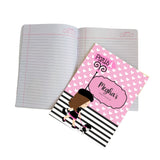 Personalized Writing Practice Book - Paris Dog