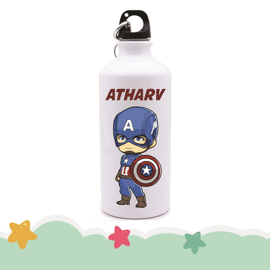 Captain America Printed Sipper Water Bottle