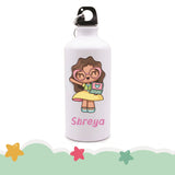Sipper Bottle - Girl with Laptop