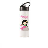 Sipper Bottle With Straw - Mermaid