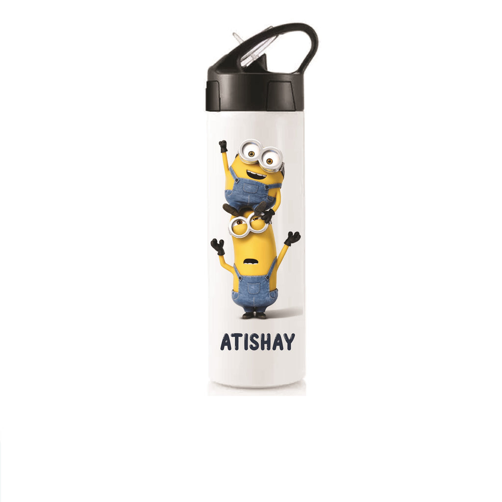 Sipper Bottle With straw - Minions