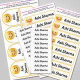 Camping Labels Pack - Smily