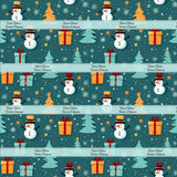 Personalised Wrapping Paper - Snowman