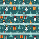 Personalised Wrapping paper - Snowman