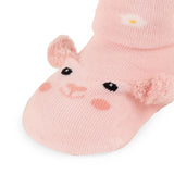 Little Piggies Pink and Purple Socks (Pack of 2) 6-12M