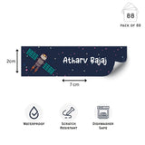 Waterproof Labels - Space