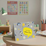 Personalised Gift Notecard - Space