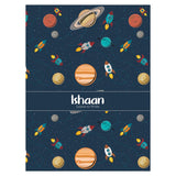 Personalized Writing Practice Book - Space