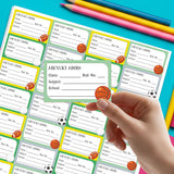 School Book Label - Sport Fun