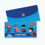 Money Envelopes - Set of 25 - Superhero