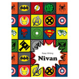 Personalized Writing Practice Book - Superhero