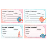 School Book Label - Sweet bird