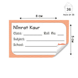 School Book Label - Sweet owl