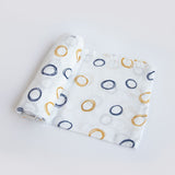 Doodle Circles - Organic Luxury Swaddle