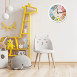 Learning Clock for Kids Room Decor