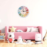 Learning Clock for Kids Room Decor