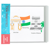 Diversity of India Colouring Roll Sheet for Kids