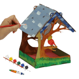 Kids Diy Kit For Kids- Large Bird House For Garden Hanging