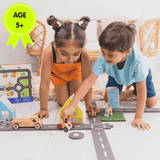 Kids Build your Own City 50 pieces Road Track