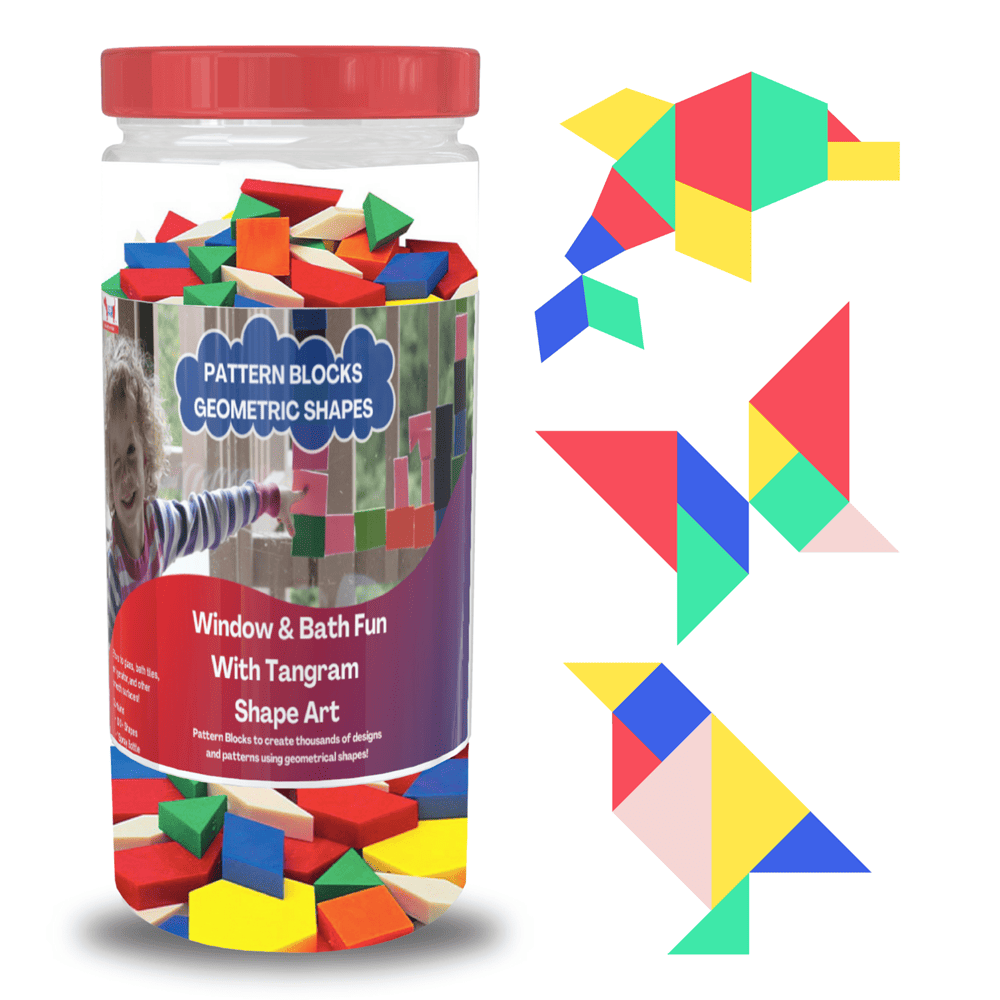 Pattern Blocks for Kids: Creativity, Learning, and Endless Fun - Shop ...