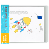 Kids Colouring Roll - Solar System for Kids