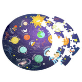 Kids Solar System Puzzle 42 Pcs - Glow in The Dark