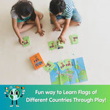 Kids Flag Frenzy Card Game for Kids