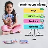 Kids Country Trump Card Game For Kids