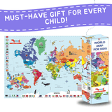 Traveller Kids Hop Around The World - Giant World Map Game