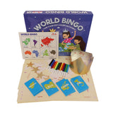 Kids World Bingo Geography Game for Kids