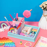 Tray With Pen Stand - Unicorn