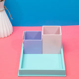 Tray With Pen Stand - Unicorn