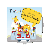 Gift Tag - Tiger On Ride