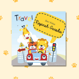 Gift Tag - Tiger On Ride