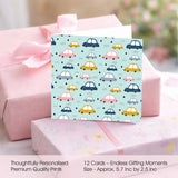 Personalised Gift Notecard - Tiny Travels