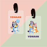 Bag Tag (Transparent) - Bluey