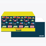 Transport Theme Envelope Set - Blue