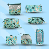 7 Piece Combo - Toiletries Organizer, Foldable Travel Kit, Medicine Kit, Multipurpose Travel Organizer