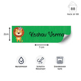 Waterproof Labels - Tribal Animal