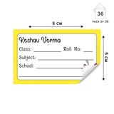 School Book Label - Tribal Animals