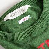 Tropical Theme Name Labels